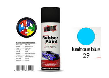 0.4L Peelable Automotive Paint Quick Drying With Luminous Blue Color