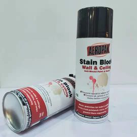 Bright White Flat Interior Aerosol Spray Paint Recolor Anti Faded Rohs Approval