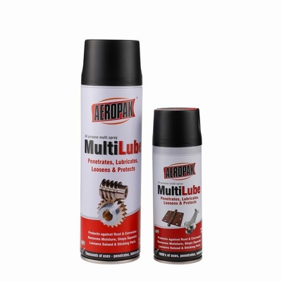 500ml Multi Purpose Lubricant Spray Anti Rust Lube Aeropak Tinplate Can
