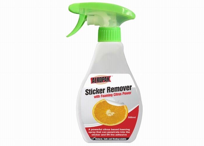 Aeropak 500ml Household Sticker Remover With Foaming Cirtus Powder