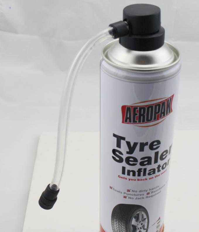 Puncture Repair Liquid Emergency Tyre Repair / Tyre Sealer Inflator With Hose