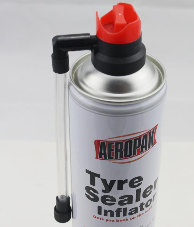 Puncture Repair Liquid Emergency Tyre Repair / Tyre Sealer Inflator