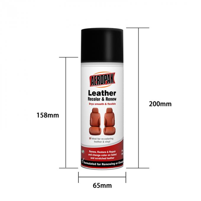 black spray paint for leather