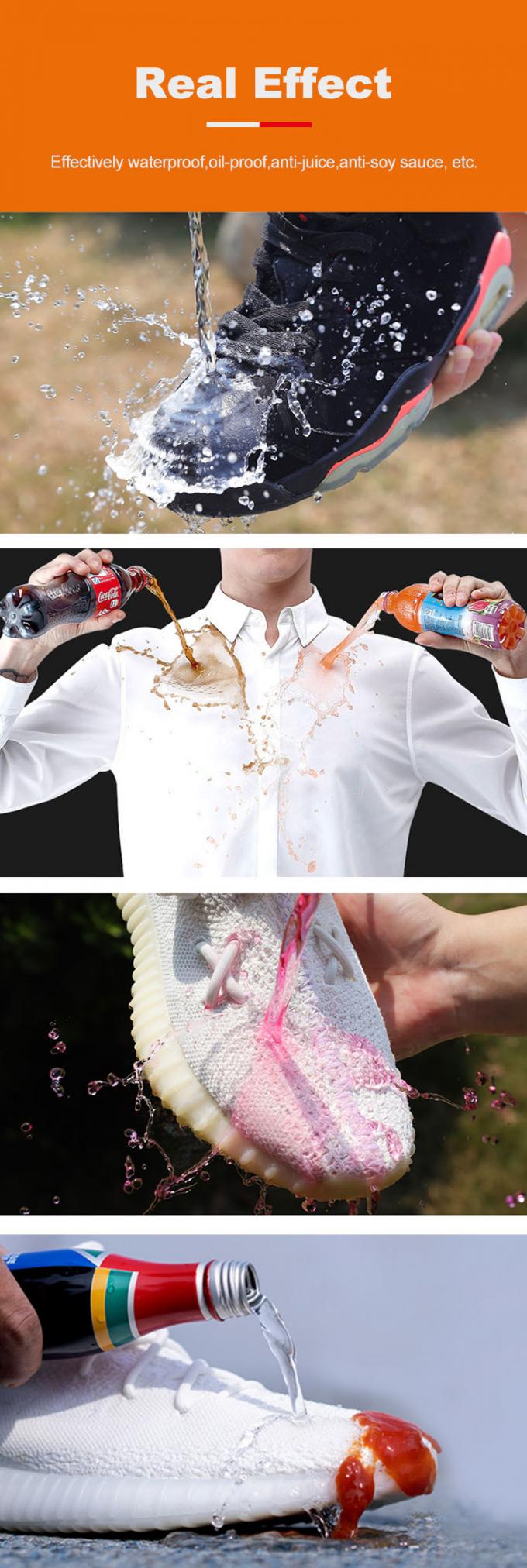 200ML Liquid Fabric Aeropak Waterproof Spray ISO9001 REACH 2