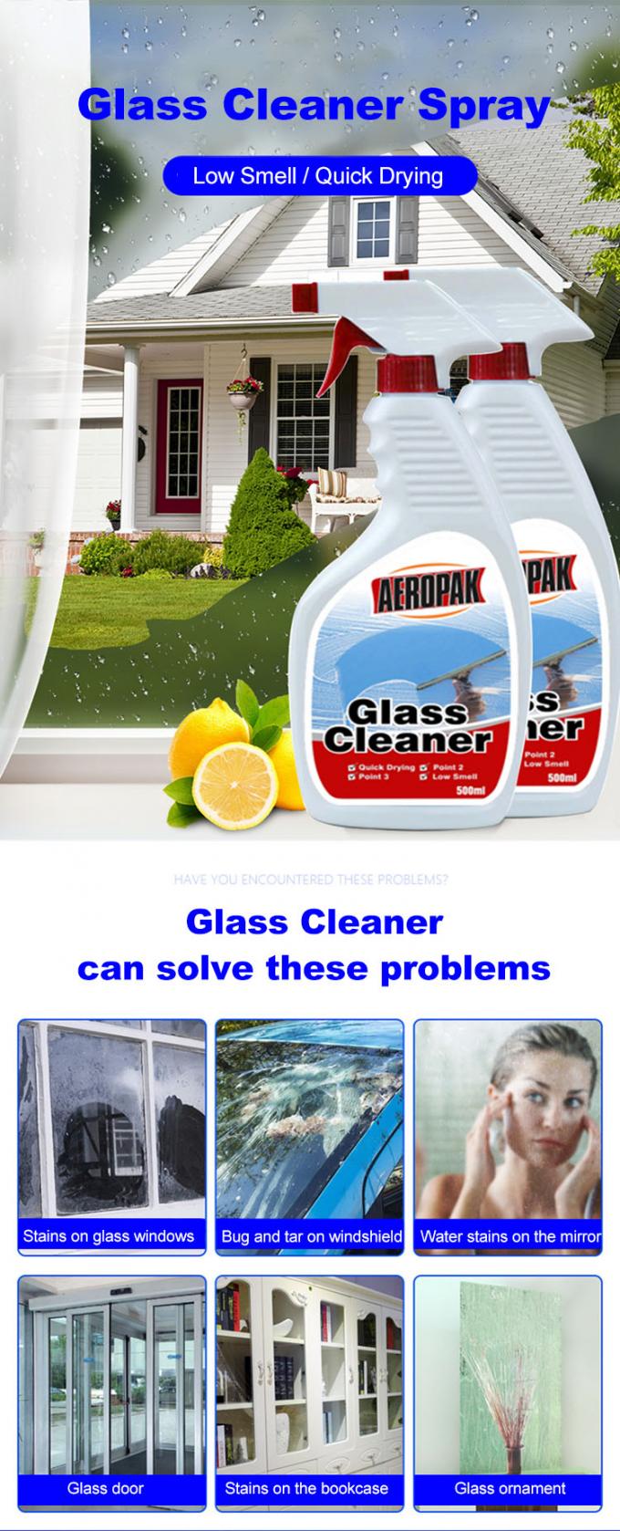 Household Cleaning Anti Fog Anti Mist Glass Cleaner For Mirror 0