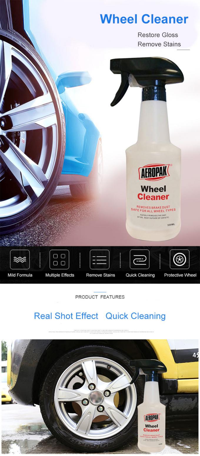 Car Wash Wheel 500ml Cleaner Polish Spray TUV Certifacated 0