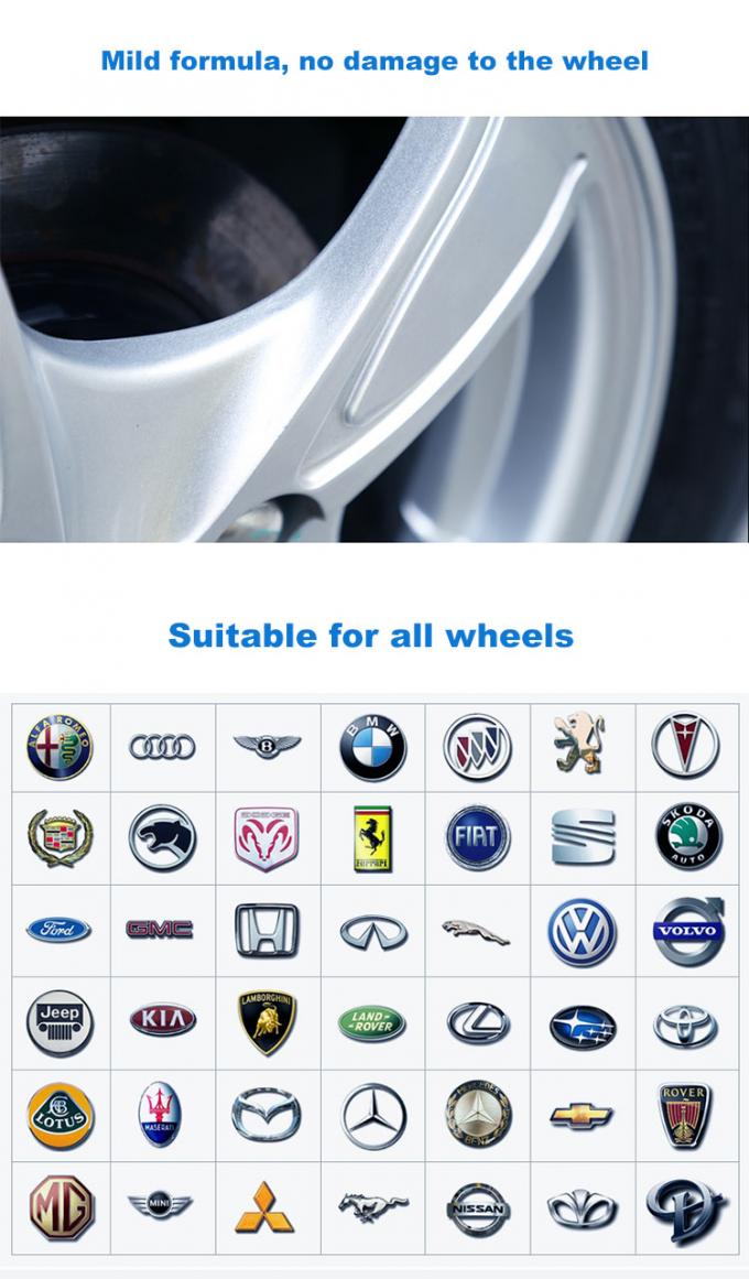 Wheel Cleaner Car Care Products Romove Brake Dust For All Wheel Types 1