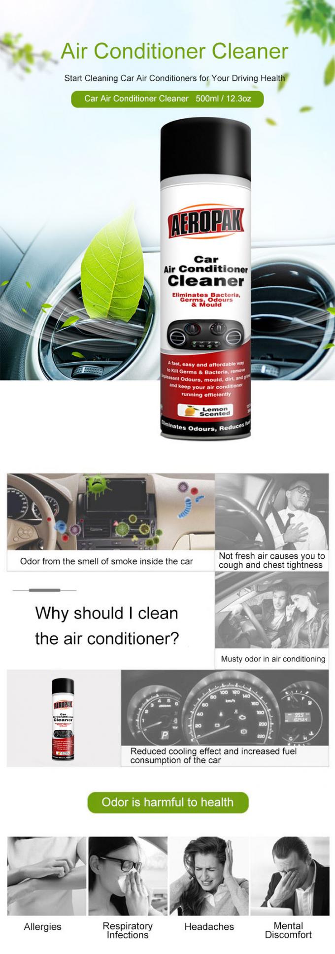TUV Certifacates Car Air Conditioner Cleaning Spray 500ml 0