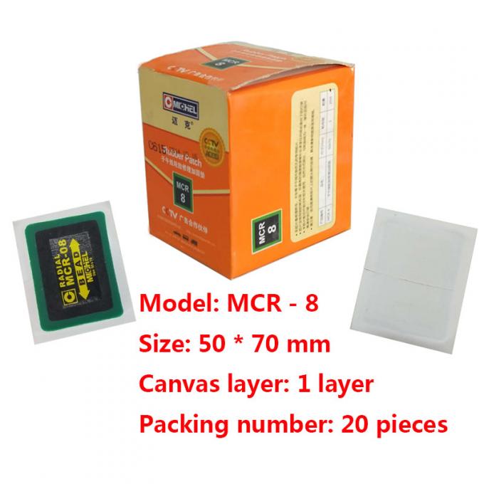 Michel 50×70mm Reinforced Cold Tire Patch Rubber ISO9001 0