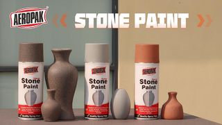 AEROPAK Textured Stone Spray Paint | Create a Realistic Stone Effect on Any Surface