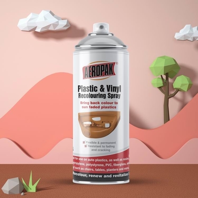 Aeropak Plastic Vinyl Spray Paint 400ml For Cars Permanent Recoloring