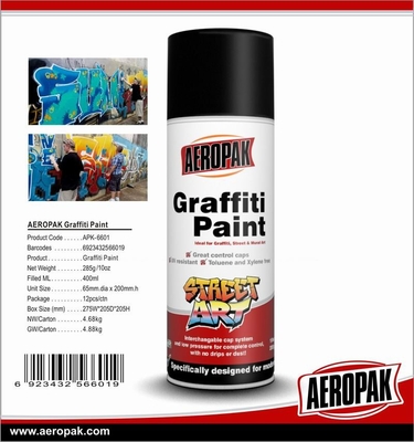 Aeropak Graffiti Art Spray Paint Montana 400ml Ultra Acrylic Aerosol Paint