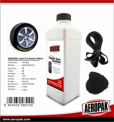 1000ml Aeropak Tyre Sealant Anti Corrosive Urgent Repair Liquid Tire Sealant