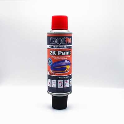 2k Matte Black Aerosol Spray Paint Aeropak Professional Grade