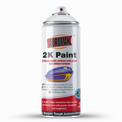 2k Matte Black Aerosol Spray Paint Aeropak Professional Grade