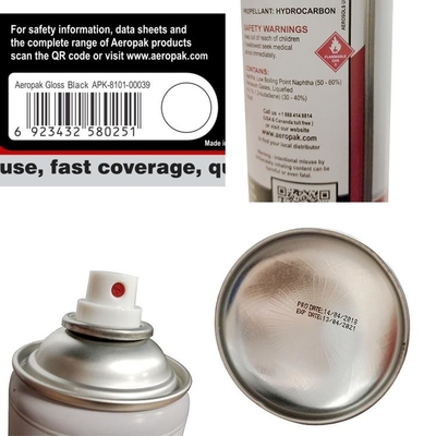 Metallic Aerosol 400ml Grey Spray Paint Acrylic Anto Vivid Effect