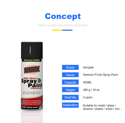 Black Hammered Effect Aerosol Spray Paint several colors avaliable