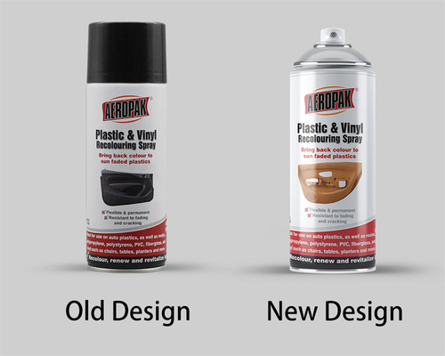 Plastic And Vinyl Recolouring Car Interior Spray Paint 400ml Anti Faded