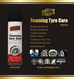 ROHS Certificate Tyre Foam Spray Non Toxic For Dirt And Gum APK-8307