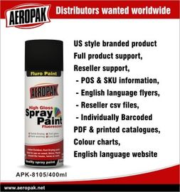 Outdoor Aerosol Spray Paints For Concrete , Thermoplastic Acrylic Resin