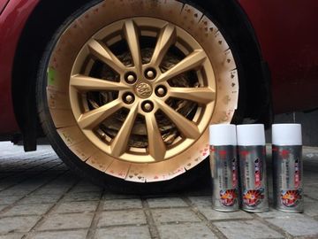 Non Toxic Aerosol Metallic Red Spray Paint For Car , Plasti Dip Rubber Paint