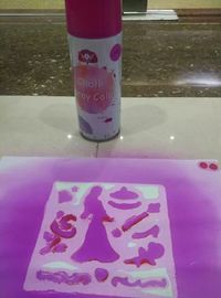 Water Based Temporary Spray Paint DIY Chalk Washable Easily To Remove