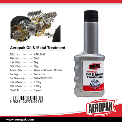 Eliminate Deposits and Improve Performance with Aeropak Oil Metal Treatment