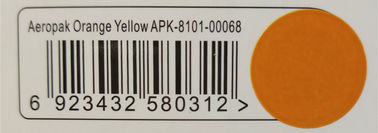 RoHS Aerosol Spray Paint Orange Yellow Color High Elastic Polymer For Plastic