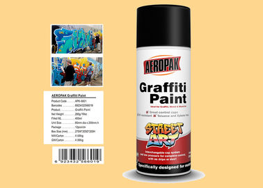 Cream Yellow Color Graffiti Spray Paint Acrylic Material For Decorating