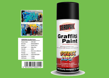 Jade Green Color Graffiti Spray Paint High Coverage For Motorcycle Surface Decoration