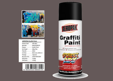 Light Brown Color Graffiti Spray Paint  Strong Covering Power For Decoration