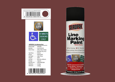 AEROPAK anti rust lacquer Line Marking Spray Paint for road with MSDS