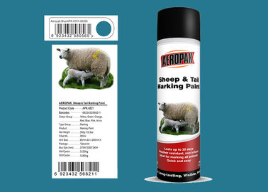 Sheep And Tail Marking Spray Paint  Blue Color SGS Certification Easy To Use