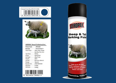 Futian Blue Color Marking Spray Paint , Sheep Marking Paint With ISO90001 Certification