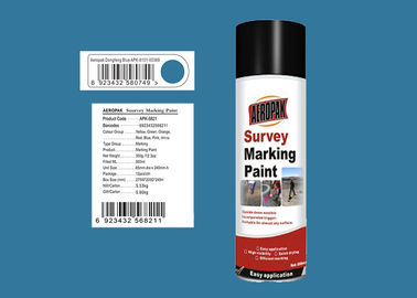 Liquid State Survey Marking Paint Dongfeng Blue Color For Ground APK-6211-3