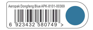 Liquid State Survey Marking Paint Dongfeng Blue Color For Ground APK-6211-3