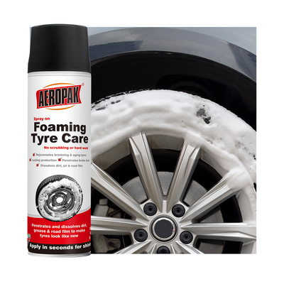 500ml Lemon Tire Foam Cleaner for Auto Motorcycles 400g