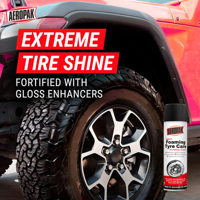 500ml Lemon Tire Foam Cleaner for Auto Motorcycles 400g