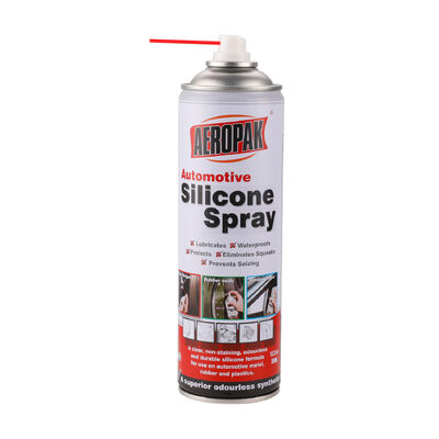 High Quality Wholesale Aerosol Silicone Spray Effective Car Care Lubrication Product Aeropak Aerosol