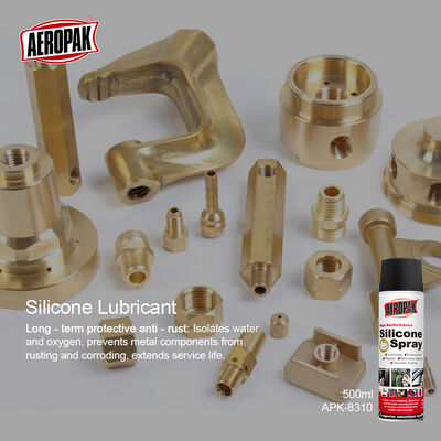 Aeropak 500ml Aerosol Base Oil Silicone Release Lubricating Spray Effective Noise Elimination Anti-wear Protection for