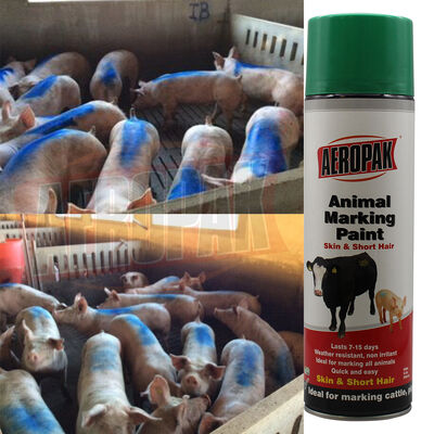 Wholesale Aerosol 500ml Aeropak Animal Marking Paint Livestock Animal Marker Spraying Paint