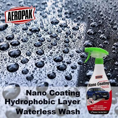 Aeropak 500ml Bottle Polishing Painting-Easy Spray Nano Car Coating Hydrophobic Spray Suitable for All Car Surfaces