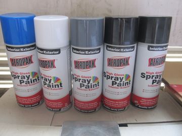 400ml Aerosol Spray Paint General High Gloss Purpose Interior / Exterior Applied