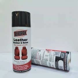 390g Waterproof Spray Paint Leather / Carpet / Vinyl / Hard Plastic Refinisher