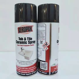 Tub / Tile Waterproof Spray Paint 12 Ounce White Color Refinishes Wash Basins
