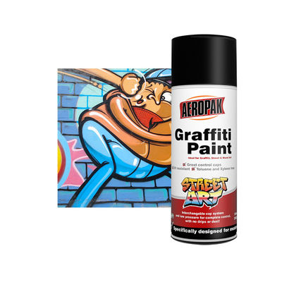 MSDS LPG 400ml Graffiti Marking Spray Paint Acrylic Aeropak