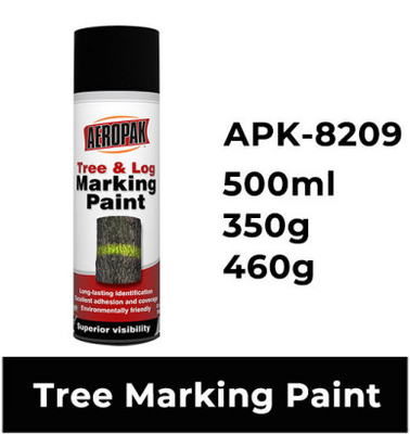 Aeropak 500ml Tree Forestry Marking Paint Highly visible Fully Weatherproof