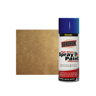 Aeropak Aerosol Spray Paint Metallic Spray Paint For Metal HB Hardness