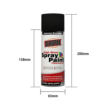 Aeropak Car Care Products 400ml High Heat Resistant Paint 300 Degree For Engines