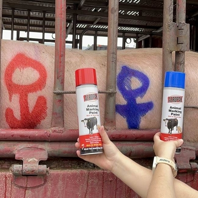Aeropak Long Lasting Livestock Marking Paint Marker Paint For Cattle And Pigs